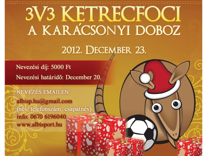 Albisport 3V3 - Karácsonyi Doboz