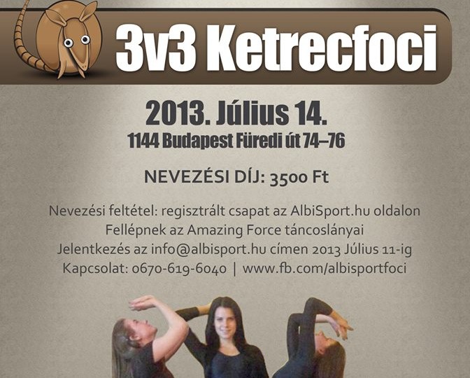 Albisport.hu 3V3 Ketrecfoci kupa