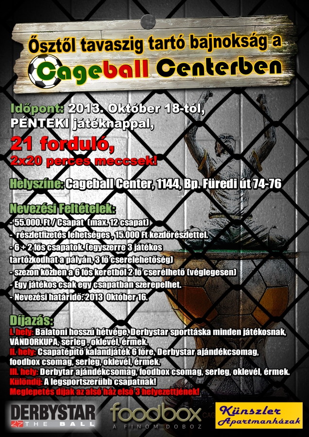 Őszi-Tavaszi Cageball Bajnokság 2013-’14