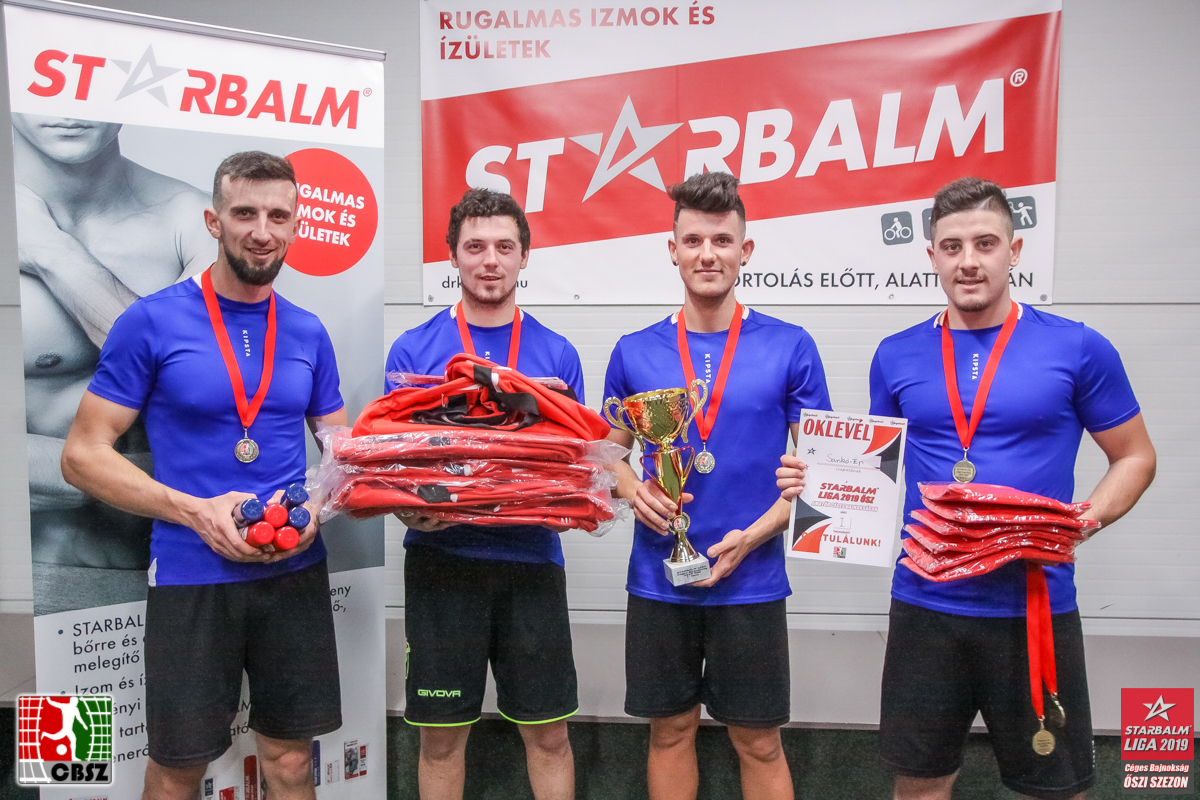 STARBALM LIGA 2019 ŐSZ – Céges Bajnokság