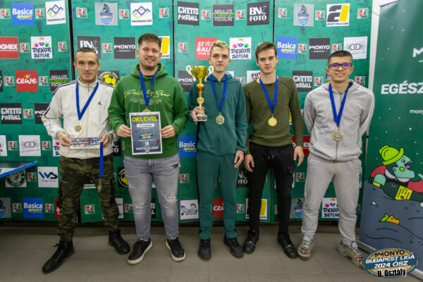 Monyo BUDAPEST LIGA 2024 ŐSZ - II. Osztály